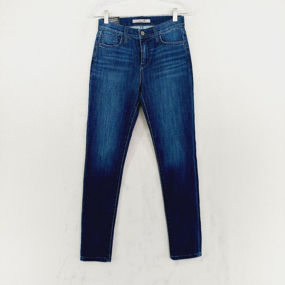 New Joe's Jeans Dark Wash Mid Waist Skinny Ankle Jeans  P2084 - Picture 2 of 10